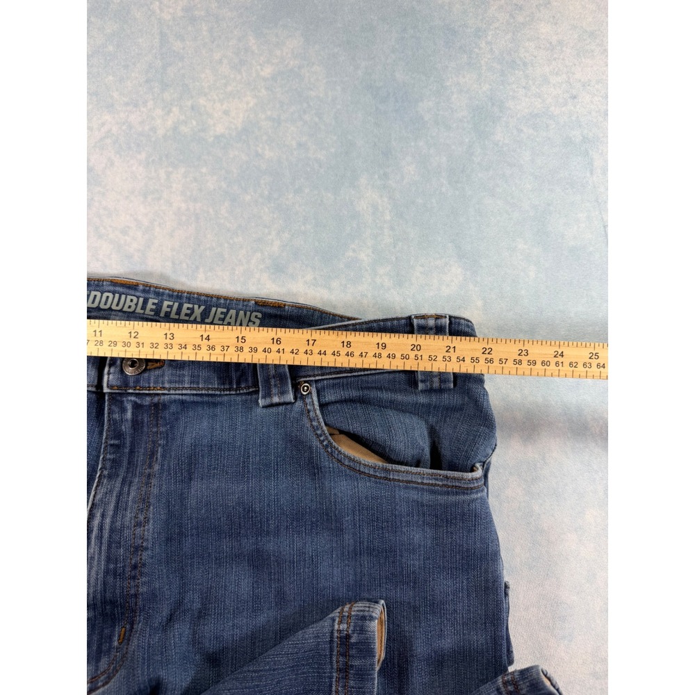 Duluth Carpenter Jeans Mens 44x30 Blue Excellent Ballroom Double Flex Standard - Picture 6 of 10